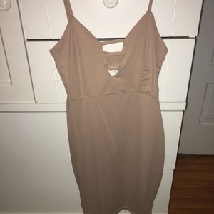 Nude dress